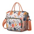 thumbnail image 1 of Pioneer Flower Floral Print Pattern Womens Lunch Box for Work,Insulated Large Lunch Bag for Tween and Teen,Loncheras Para Mujer,Leakproof Adult Lunch Bag for Work,Beach,Travel,Picnic,Camping, 1 of 7