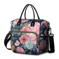thumbnail image 1 of Pioneer Flower Floral Print Pattern Womens Lunch Box for Work,Insulated Large Lunch Bag for Tween and Teen,Loncheras Para Mujer,Leakproof Adult Lunch Bag for Work,Beach,Travel,Picnic,Camping, 1 of 7
