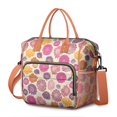 thumbnail image 1 of Pioneer Flower Floral Print Pattern Womens Lunch Box for Work,Insulated Large Lunch Bag for Tween and Teen,Loncheras Para Mujer,Leakproof Adult Lunch Bag for Work,Beach,Travel,Picnic,Camping, 1 of 7
