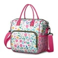 thumbnail image 1 of Pioneer Flower Floral Print Pattern Womens Lunch Box for Work,Insulated Large Lunch Bag for Tween and Teen,Loncheras Para Mujer,Leakproof Adult Lunch Bag for Work,Beach,Travel,Picnic,Camping, 1 of 7
