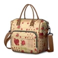 thumbnail image 1 of Pioneer Flower Floral Print Pattern Womens Lunch Box for Work,Insulated Large Lunch Bag for Tween and Teen,Loncheras Para Mujer,Leakproof Adult Lunch Bag for Work,Beach,Travel,Picnic,Camping, 1 of 7