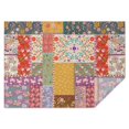 thumbnail image 1 of Pioneer Flower Rectangle Tablecloth 60"x84",Waterproof Polyester Rectangle Table Cloth, Wipeable Spillproof Polyester Tablecloth for Dining, Camping, Indoor and Outdoor, 1 of 5
