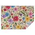 thumbnail image 1 of Pioneer Flower Rectangle Tablecloth 60"x84",Waterproof Polyester Rectangle Table Cloth, Wipeable Spillproof Polyester Tablecloth for Dining, Camping, Indoor and Outdoor, 1 of 5