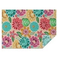 thumbnail image 1 of Pioneer Flower Rectangle Tablecloth 60"x84",Waterproof Polyester Rectangle Table Cloth, Wipeable Spillproof Polyester Tablecloth for Dining, Camping, Indoor and Outdoor, 1 of 5