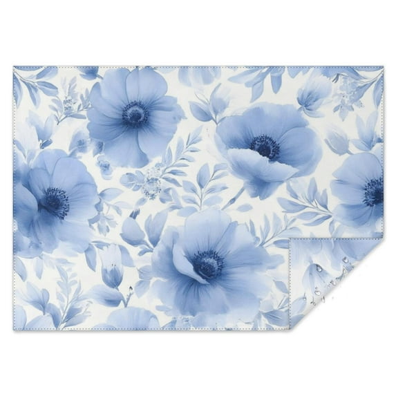 Pioneer Flower Rectangle Tablecloth 60"x84",Waterproof Polyester Rectangle Table Cloth, Wipeable Spillproof Polyester Tablecloth for Dining, Camping, Indoor and Outdoor