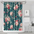 thumbnail image 1 of Pioneer Flower Shower Curtain 72x72in ,Bathroom Decorative Shower Curtains Set with 12 Hooks,Modern Waterproof Washable Shower Curtain, 1 of 5