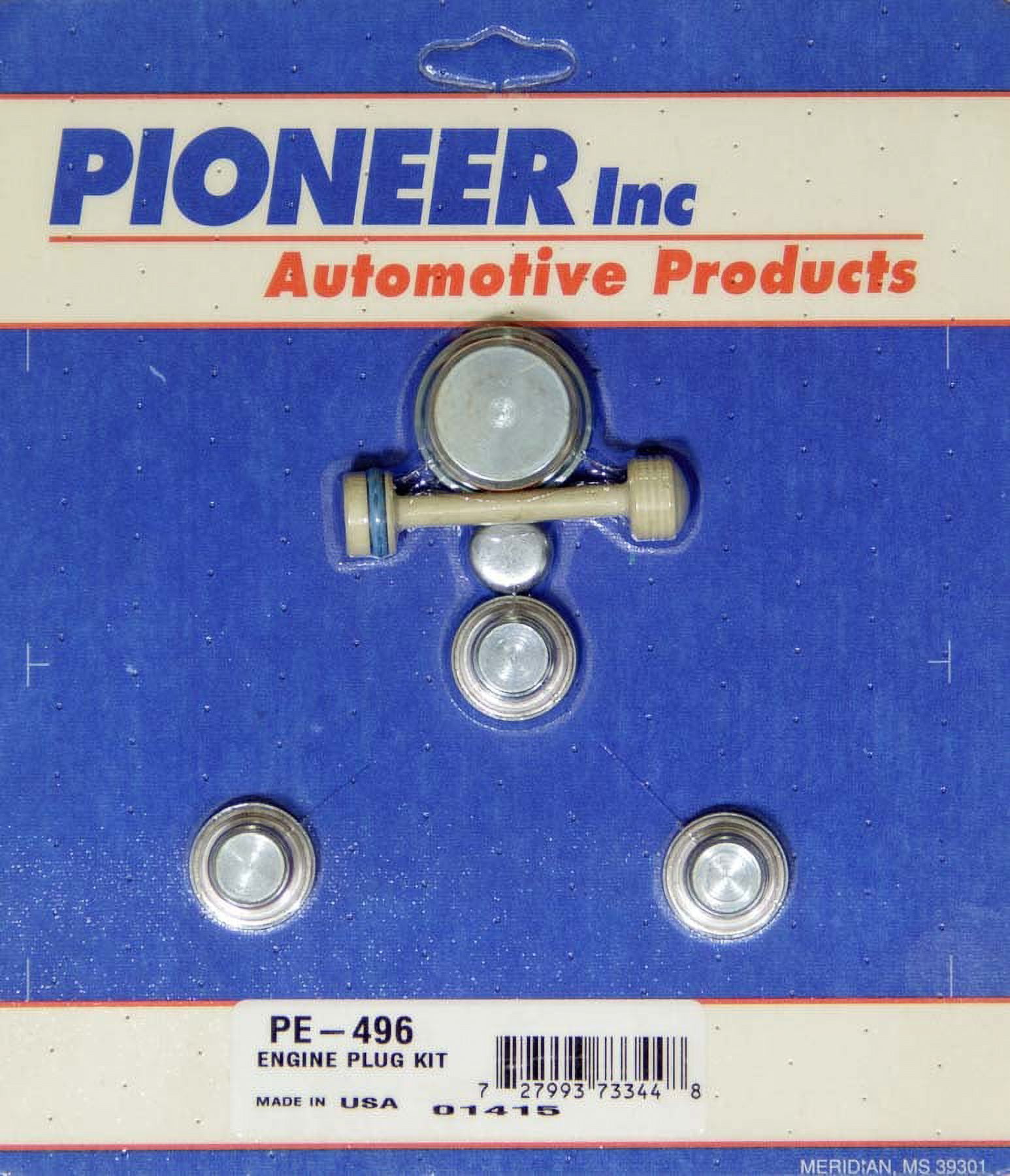 Pioneer Freeze Plug Complete Engine Steel Zinc Oxide GM LS