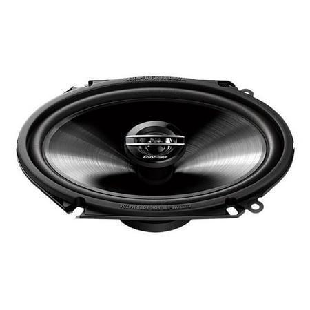 Pioneer - 6" x 8" 2-way Coaxial Speakers (Pair) - Black