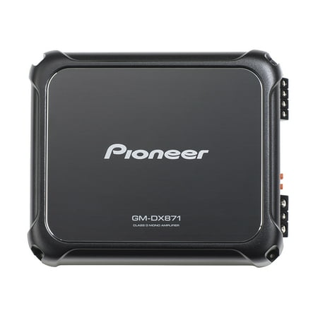 Pioneer - 1-Channel Class D Mono Amplifier - Black