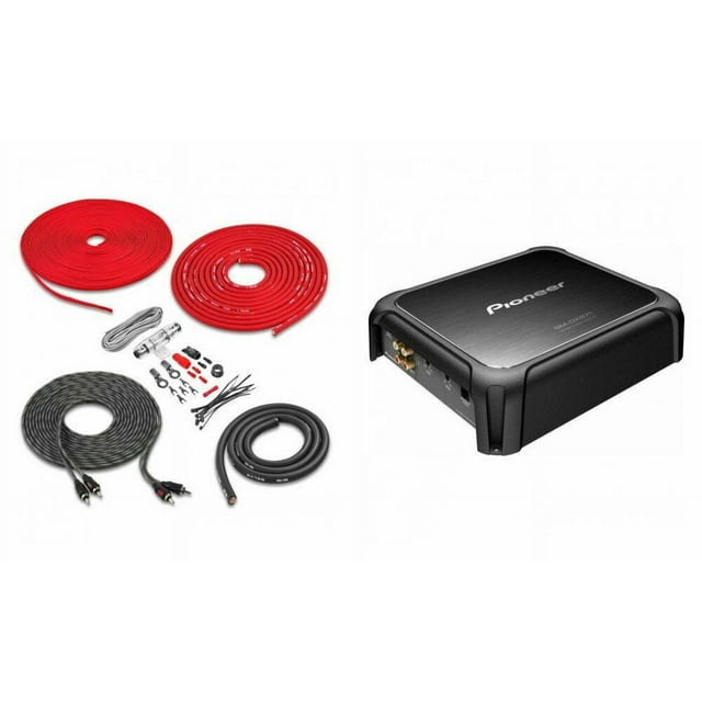 Pioneer GMDX871 1600 Watts Class D Mono Amplifier Bass Boost Remote