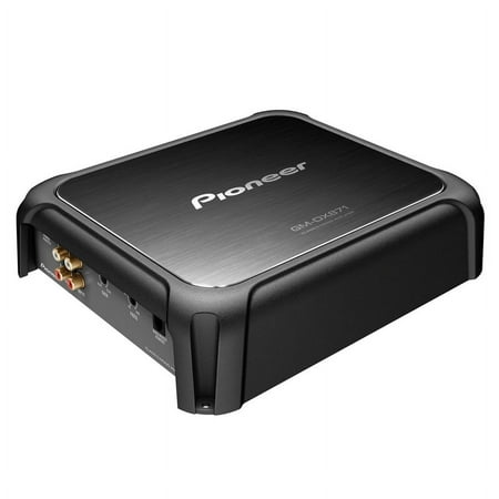 Pioneer GM-DX871 GM Digital Series 1600 Watts Max Power Class-D Mono Amplifier with Gold RCA Terminals, HQ Sound Parts and Wired Bass Boost Remote