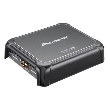 Pioneer - 4-Channel Class D Amplifier - Black