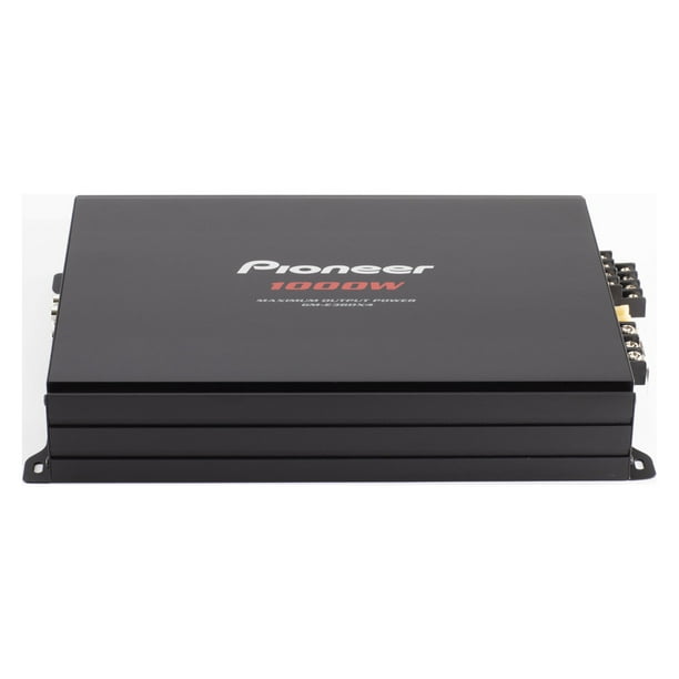 Pioneer GM-E360X4 1000W Car Audio Amplifier, Class AB, 4 Pioneer GM-E360X4 1000W Car Audio Amplifier, Class AB, 4