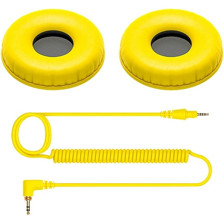 Pioneer DJ - HDJ-CUE1 Headphones Accessory Pack - Yellow