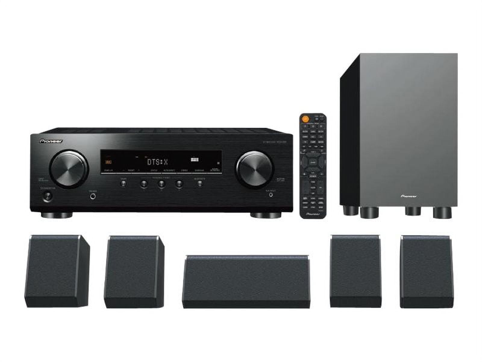 Pioneer HTP076 Home theater system 4K HDR 5.1 channel black