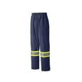 thumbnail image 1 of Pioneer Hi Vis Safety Traffic Work Pants for Men - Breathable Mesh Panels - Boot Access - Pockets - Class 3 - Navy Blue, 1 of 9