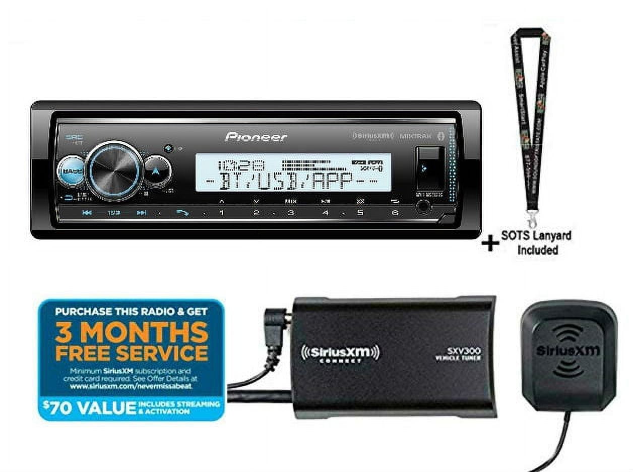 Pioneer MVHMS512BS Marine Digital Media Receiver with SiriusXM
