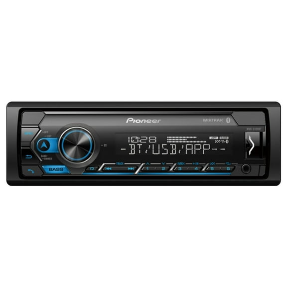 Pioneer MVH-S320BT Single-DIN In-Dash Digital Media Receiver with Bluetooth