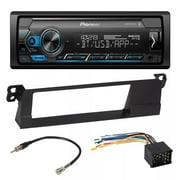 Pioneer MVH-S322BT Car Stereo Single Din Kit Fit 1999-2006 BMW M3 3 Series