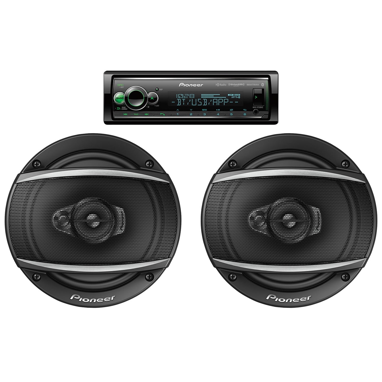 Pioneer MVHS720BHS DoubleDin inDash Digital Media Receiver with