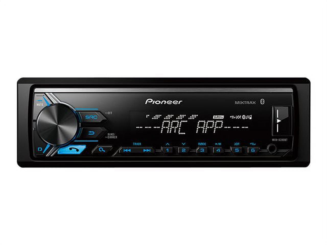 Pioneer MVH-X390BT - Car - digital receiver - in-dash - Single-DIN - 50 Watts x 4