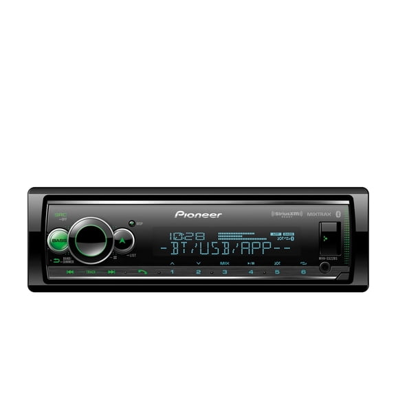 Pioneer MVH-S522BS Audio media receiver with advanced audio features, enhanced Pioneer Smart Sync Bluetooth Car Stereo with USB/AUX Inputs, Pioneer Smart Sync, and Hands-Free Calling