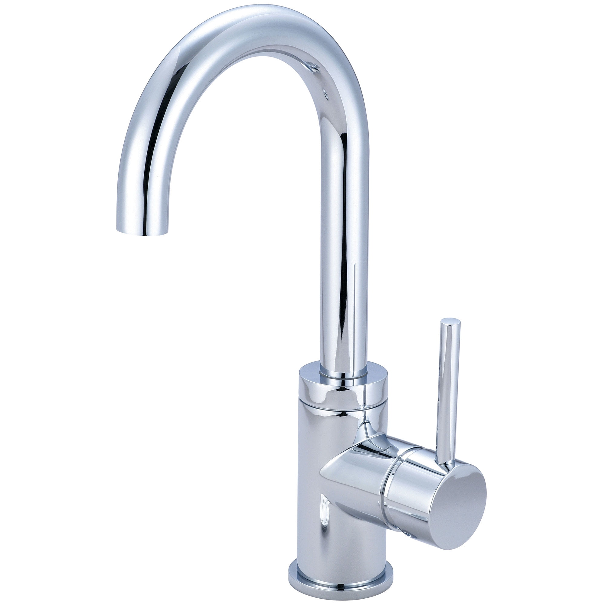 Elegant Motegi Polished Chrome Bathroom Faucet with Gooseneck Spout
