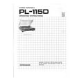 thumbnail image 1 of Instruction Manual ONLY for Pioneer PL-115D Turntable Owners Manual REPRINT, 1 of 1