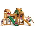 thumbnail image 1 of Pioneer Peak Treehouse Swing Set with Fort Add - On & with Amber Posts, 1 of 1