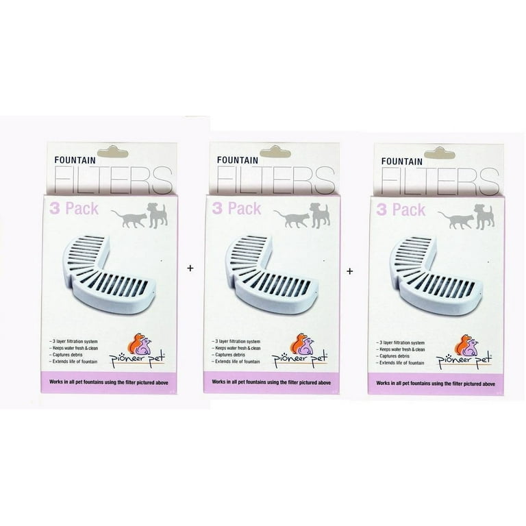 Pioneer pet clearance raindrop fountain filters
