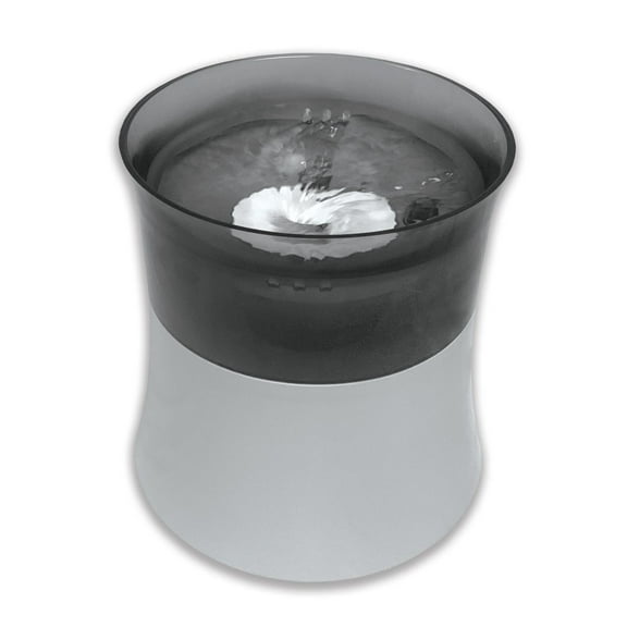 Pioneer Pet Elevated Vortex Pet Drinking Fountain, white, 128 fluid ounces (3047)