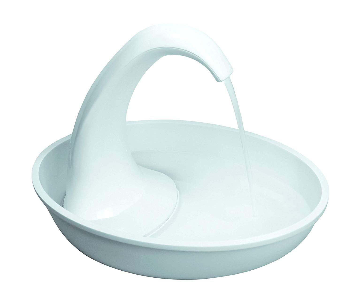Pioneer Pet Swan Pet Drinking Fountain, 80 oz Water Capacity