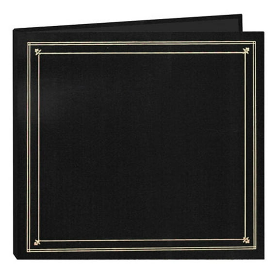 Pioneer Photo Album Full Size Post Style Album, Holds 204 4x6" Photos 6 Per Page, Black