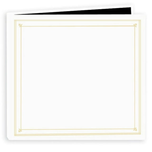 Pioneer Photo Album Full Size Post Style Album, Holds 204 4x6" Photos 6 Per Page, Bright White