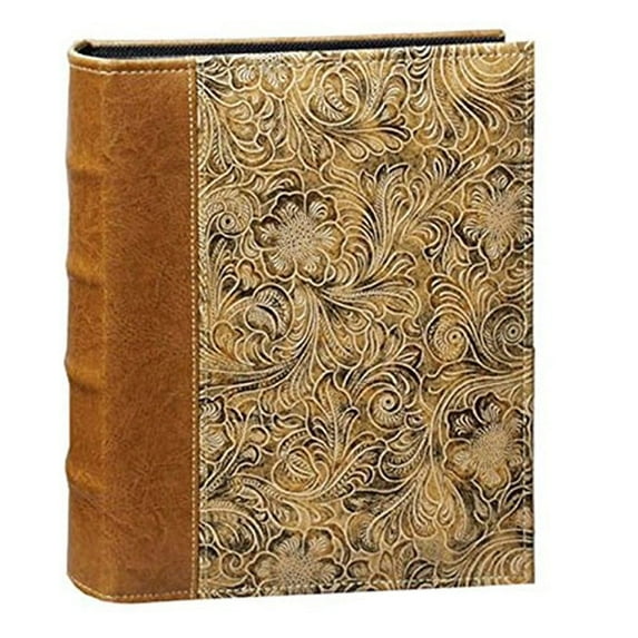 Pioneer Photo Albums Leatherette Photo Album Tan Holds 208-4x6 Photos