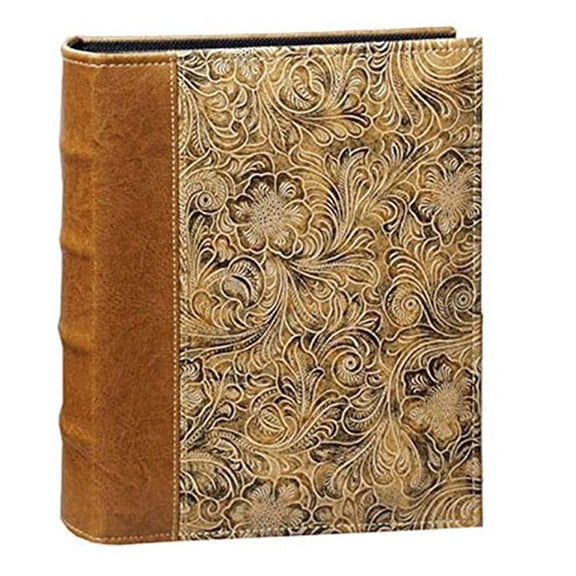Pioneer Photo Albums Leatherette Photo Album Tan Holds 208-4x6 Photos