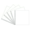 Pioneer Photo Albums 12x12 Top Loading Scrapbook Refills, White