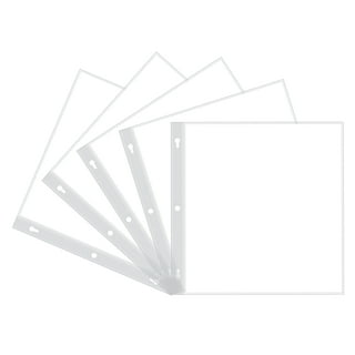 Pioneer Top Loading Refills, 12x12, White - 5 sheets