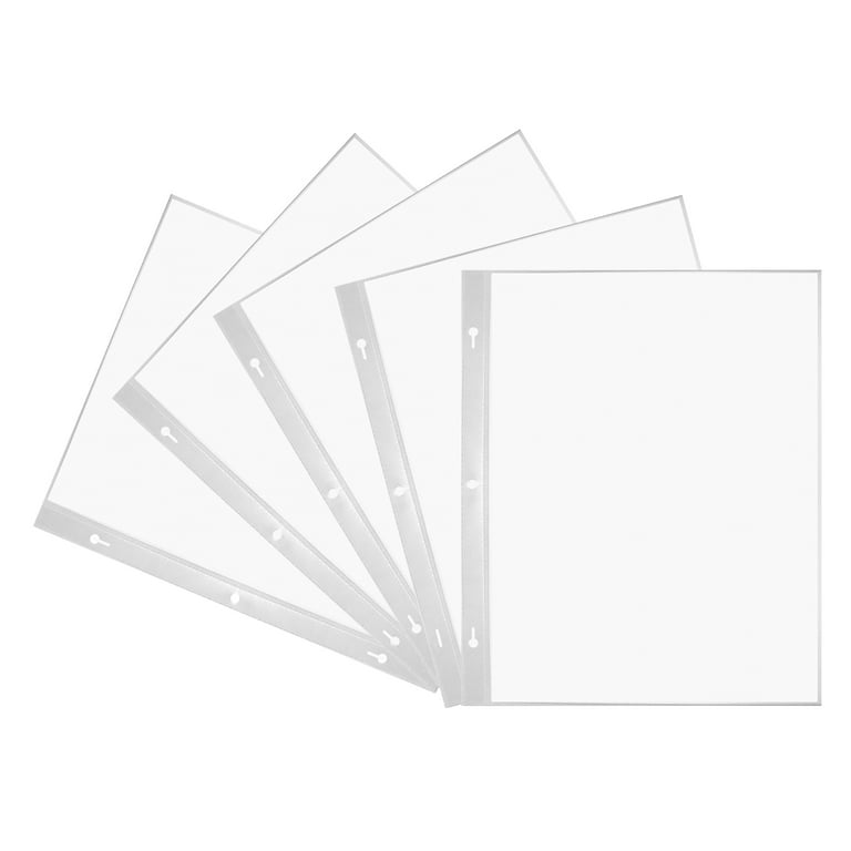 10 Pack of Photo Album Pages, 8.5” x 11” Standard Full Page Refill