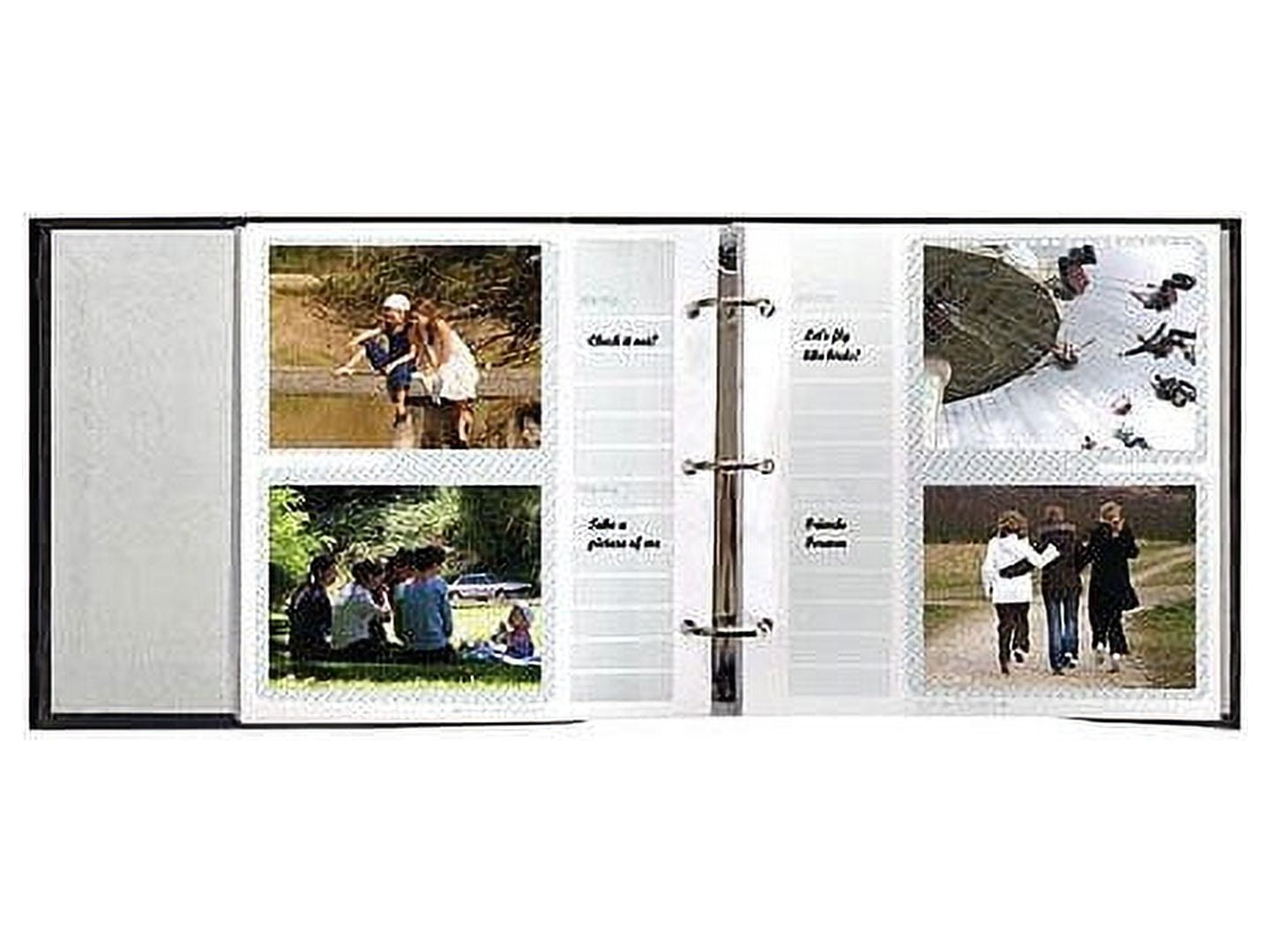 Album Photo Pochette pour 200 Photos 10x15 cm par Album (lot de 2) 400