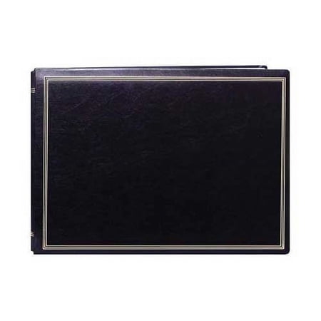 Pioneer Post-bound Deluxe Boxed Leatherette Magnetic Album, Black