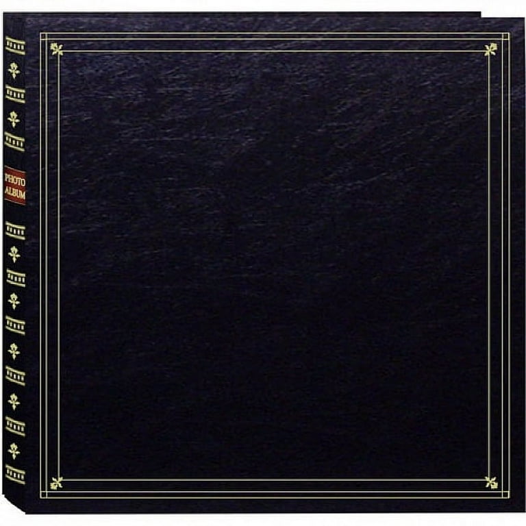 Post-Bound Black Pocket Album for 5x7 and 8x10 Prints