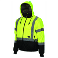thumbnail image 1 of Pioneer Pioneer - Hi-Vis Insulated Bomber Jacket - Yellow/Green - Size Medium, 1 of 1