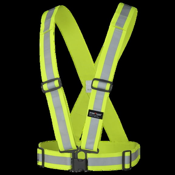 Pioneer Reflective Sash Tear Away  - Color:  Hi-Viz Yellow/Green  - Size: O/S