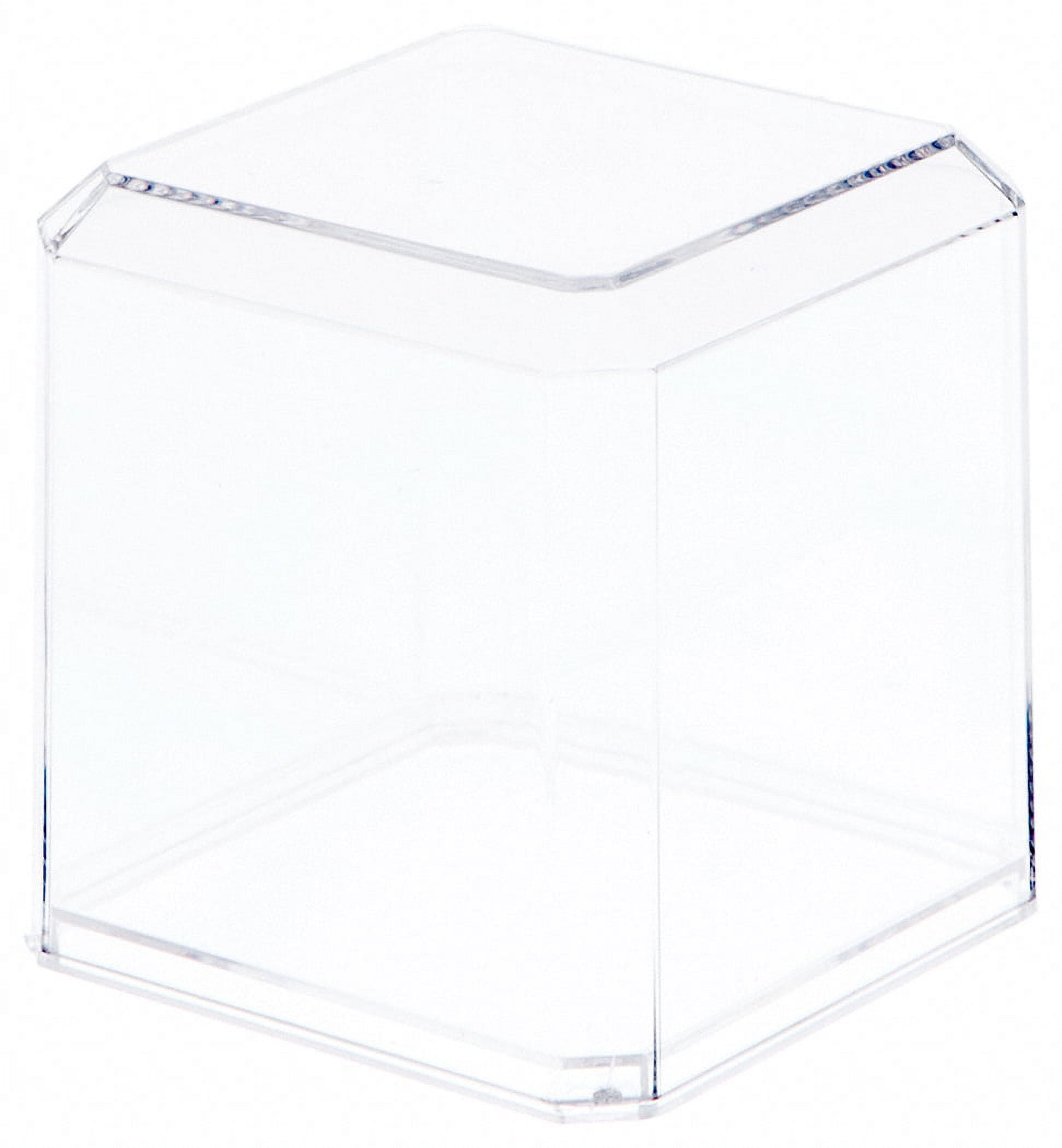 Pioneer Plastics 033C Clear Plastic Baseball Display Cases, 3" W x 3" D