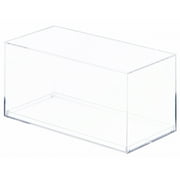 Pioneer Plastics 083C Small Clear Plastic Display Case, 3.5 W x 3.75 D x 8 H Mailer Box