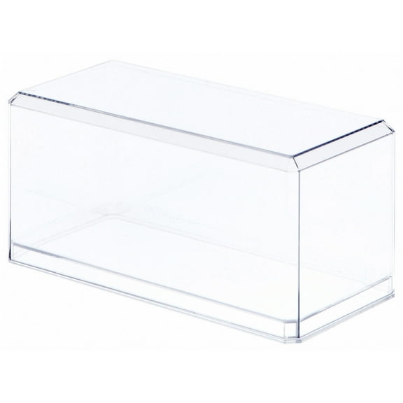 Pioneer Plastics 084C Clear Plastic Display Case for 1:32 Scale Cars, 8" W x 3.75" D x 3.5" H (Mailer Box)