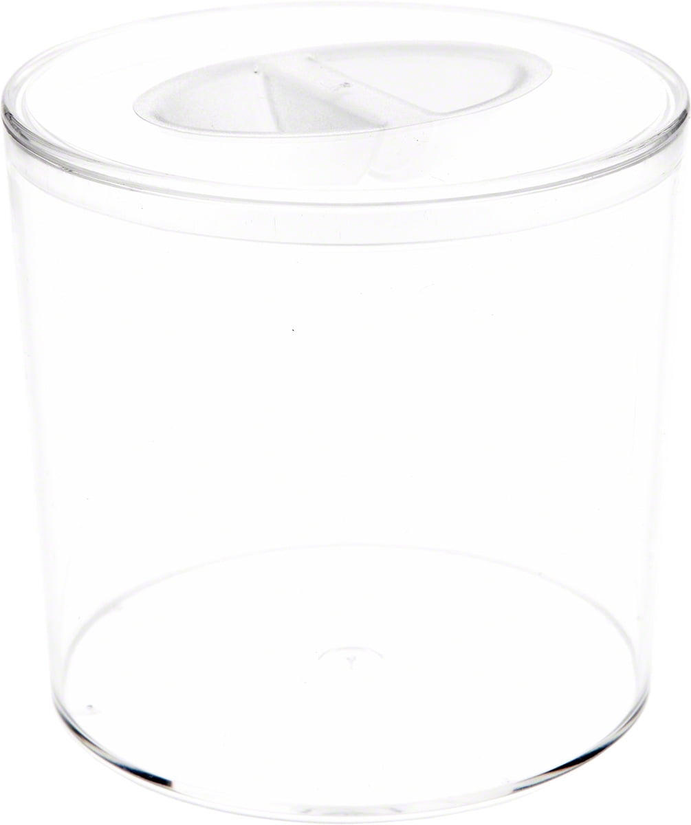 https://i5.walmartimages.com/seo/Pioneer-Plastics-116C-Clear-Cylinder-Plastic-Container-with-Pinch-Style-Lid-3-375-W-x-3-125-H_1b4d505e-9de3-4a41-aeaf-e38309baeccc.21d7d041a340a27428187846f2049eaa.jpeg