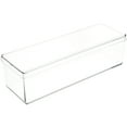 thumbnail image 1 of Pioneer Plastics 160C Clear Rectangular Plastic Container, 8.5" W x 2.625" D x 2.25" H, 1 of 6