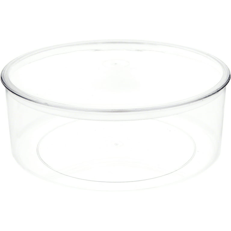 Round Plastic Storage Containers  Round Clear Plastic Container - 10pcs  Round Clear - Aliexpress